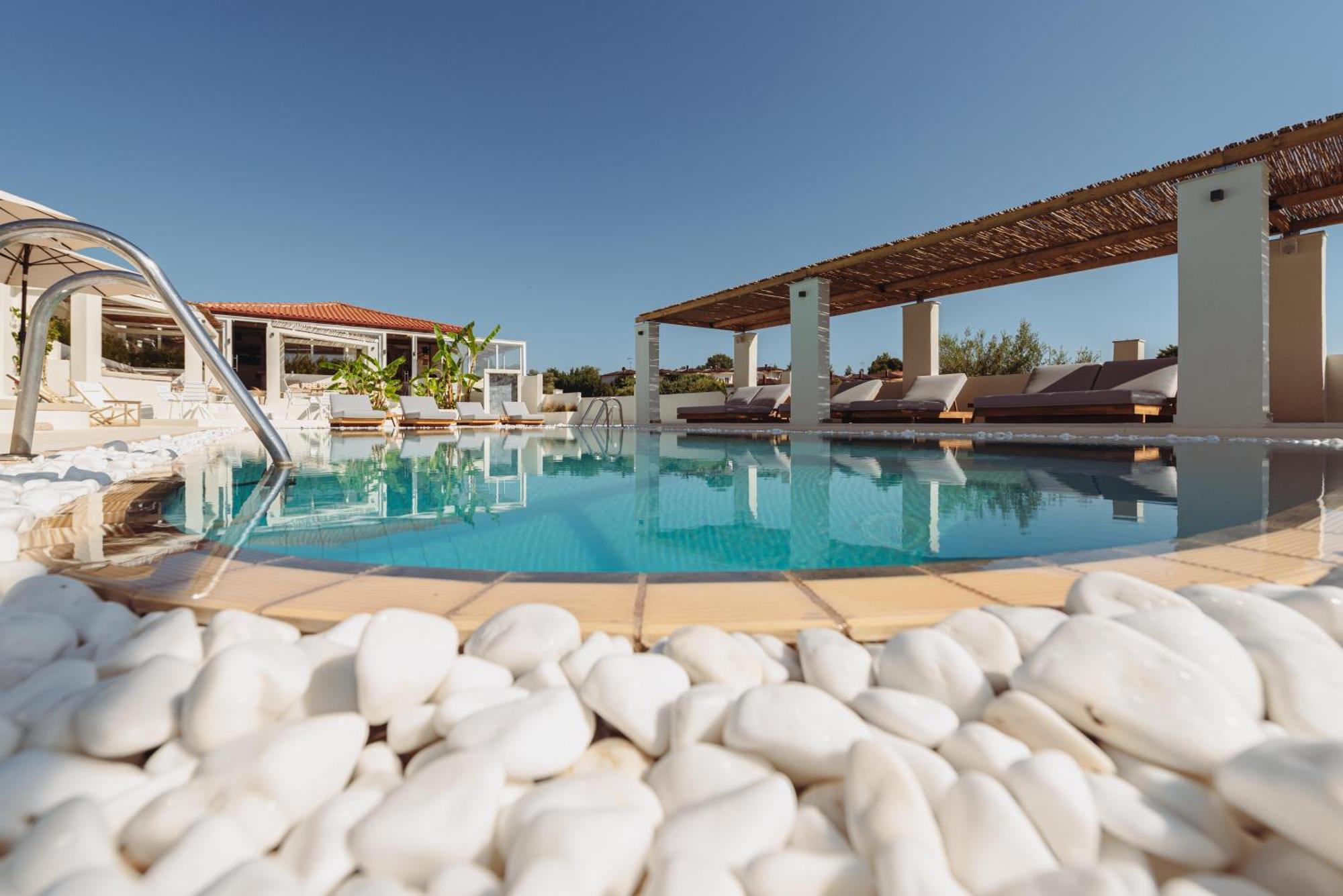 Ampelia Hotel Kassandra Hanióti Kültér fotó