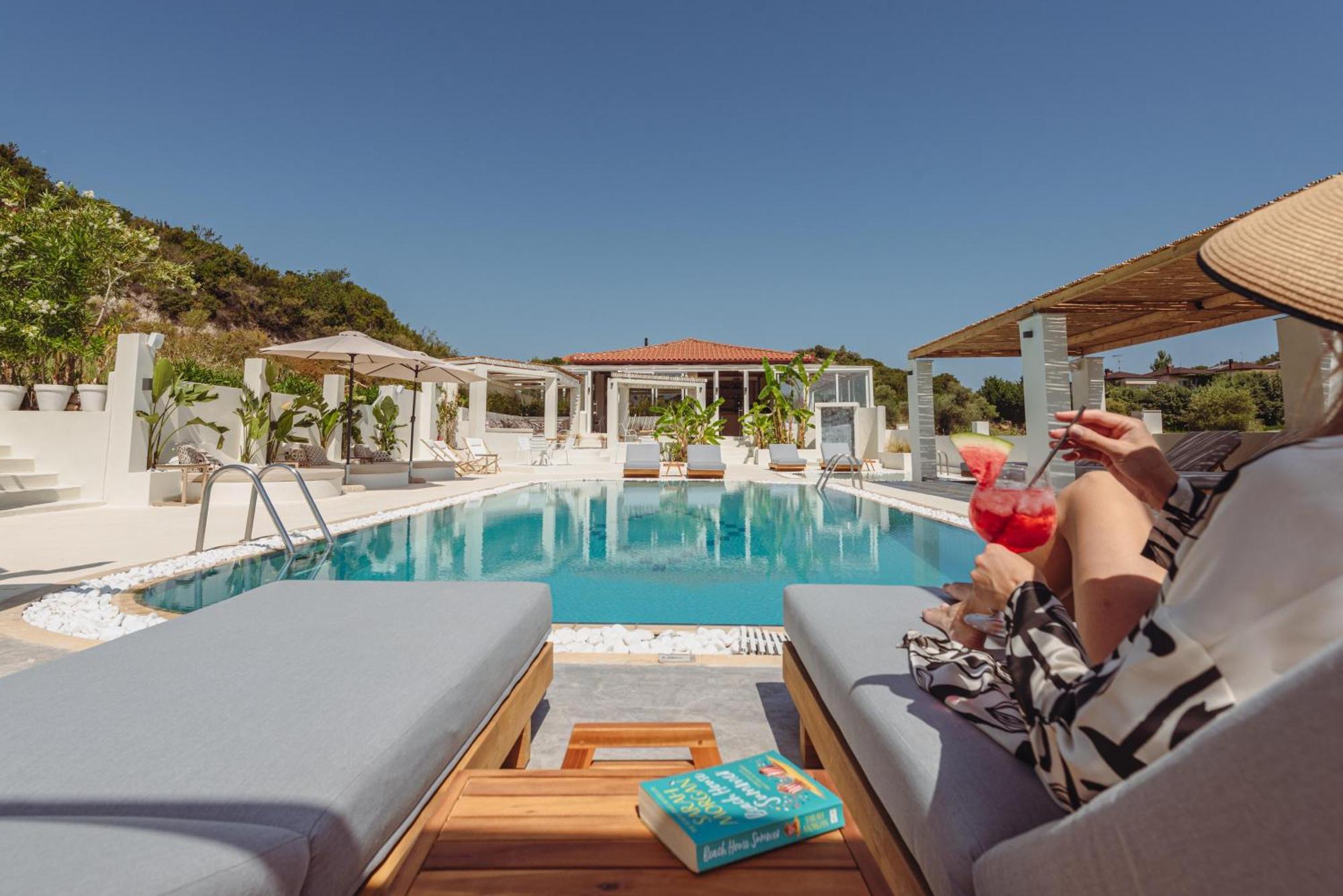 Ampelia Hotel Kassandra Hanióti Kültér fotó