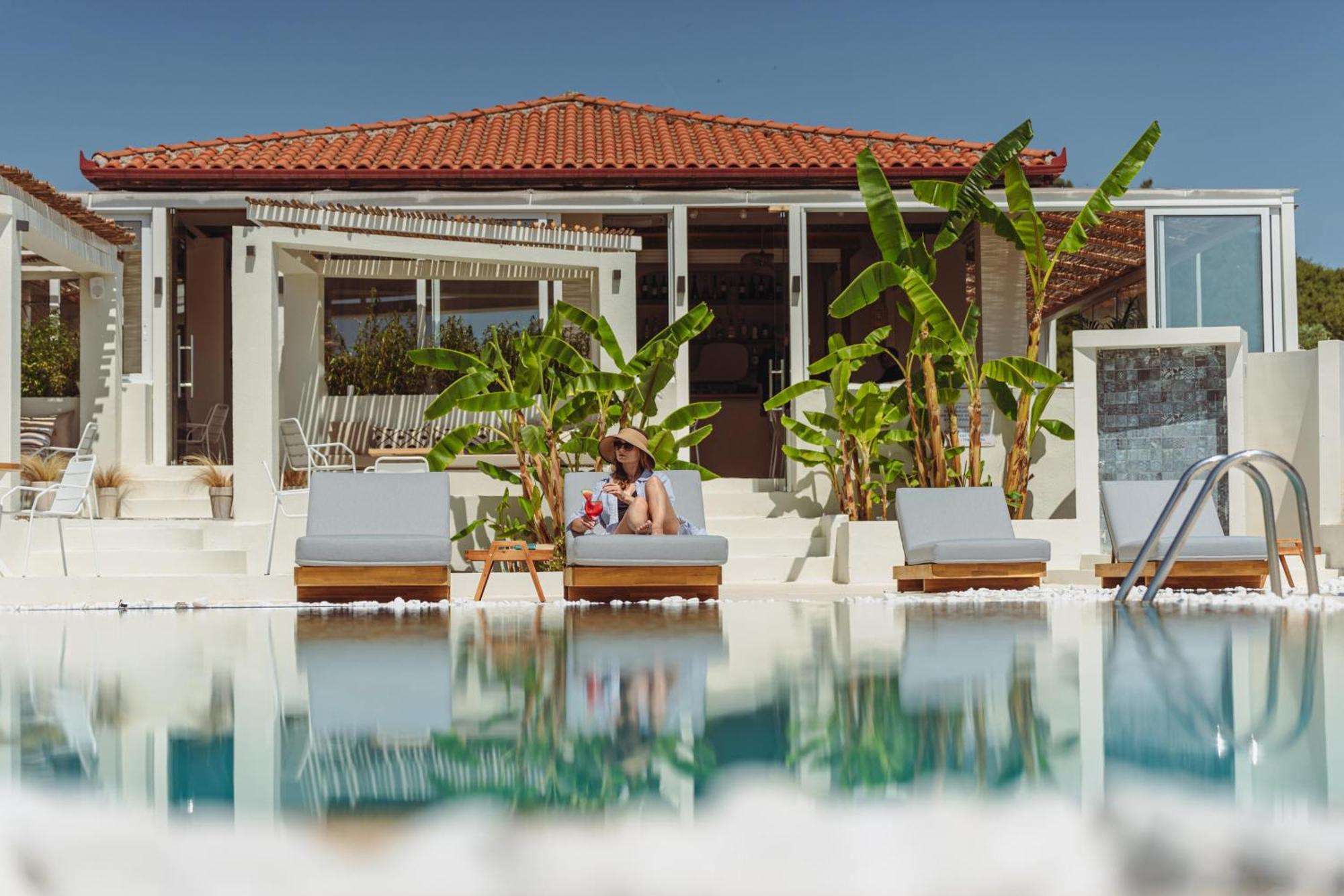 Ampelia Hotel Kassandra Hanióti Kültér fotó