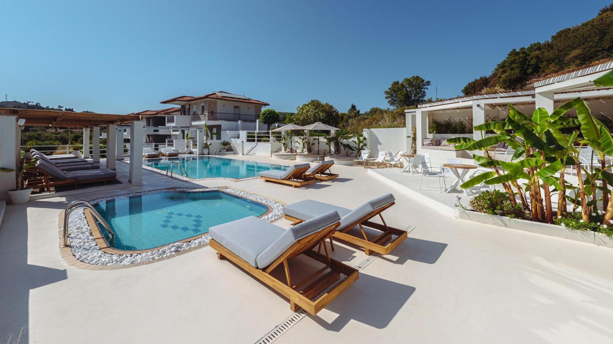 Ampelia Hotel Kassandra Hanióti Kültér fotó